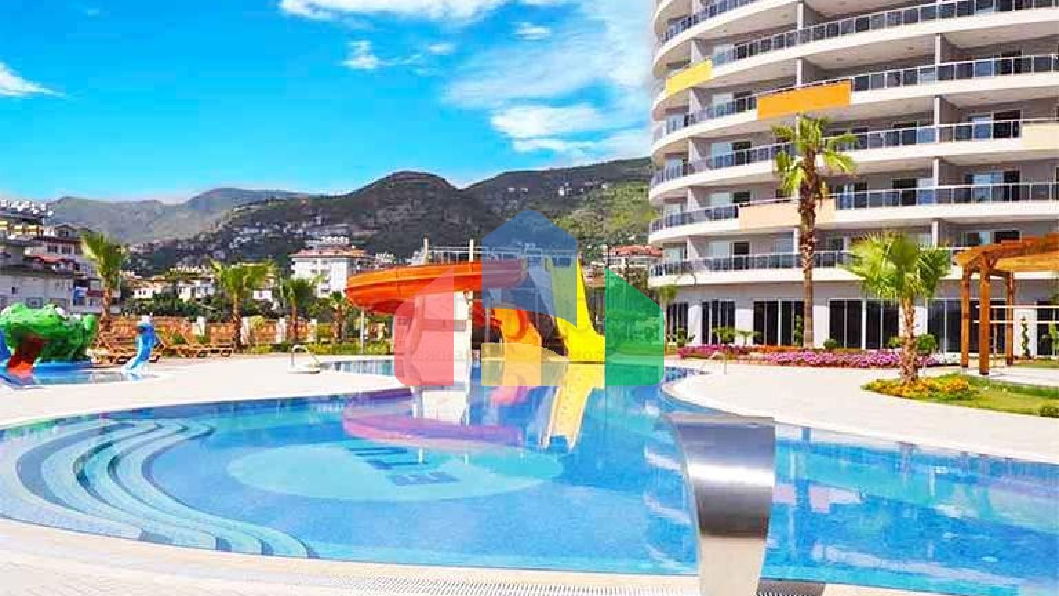 Квартира плануванням 2+1 в центральному районі Аланії-Джікджіллі