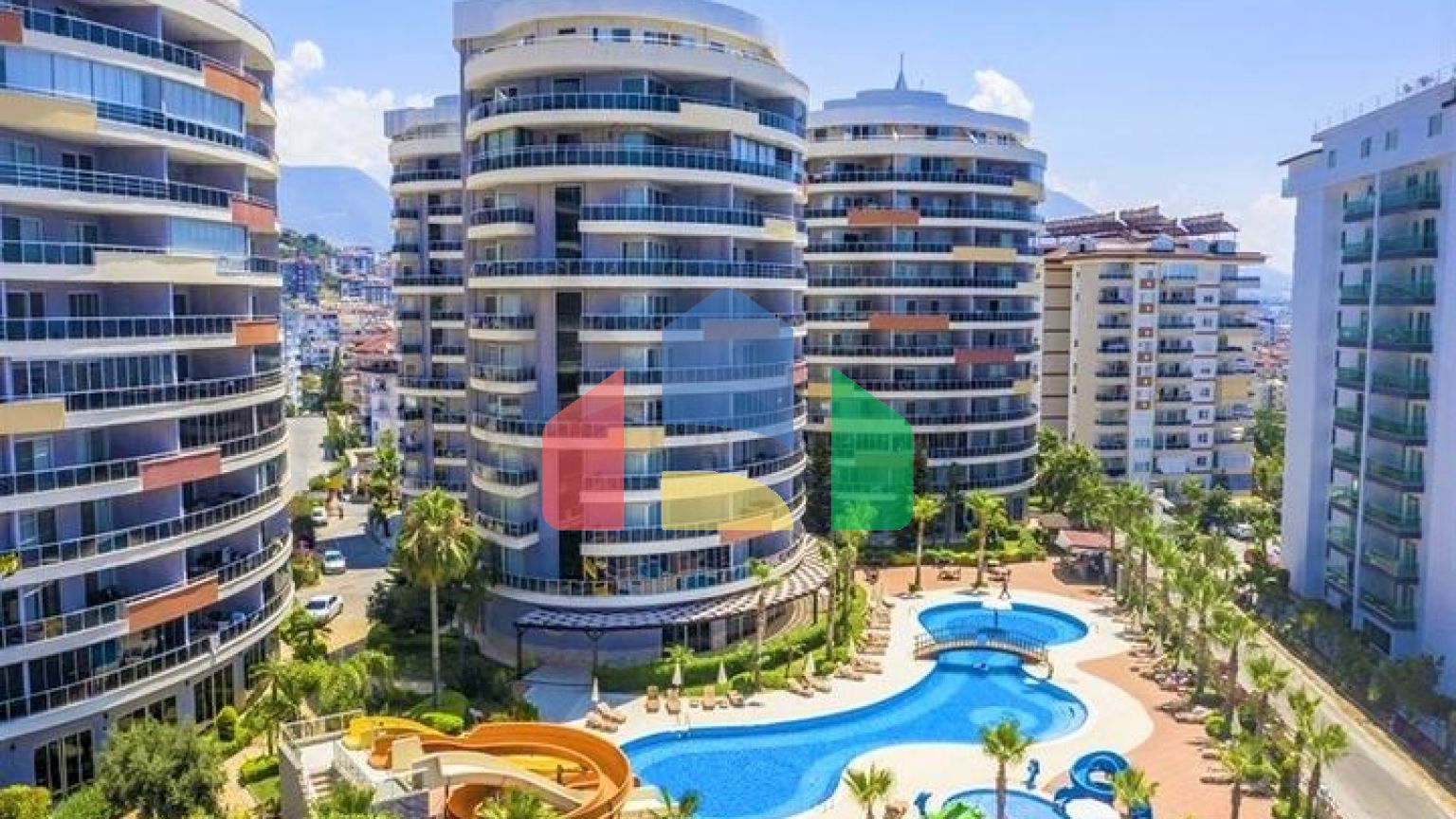 Квартира плануванням 2+1 в центральному районі Аланії-Джікджіллі