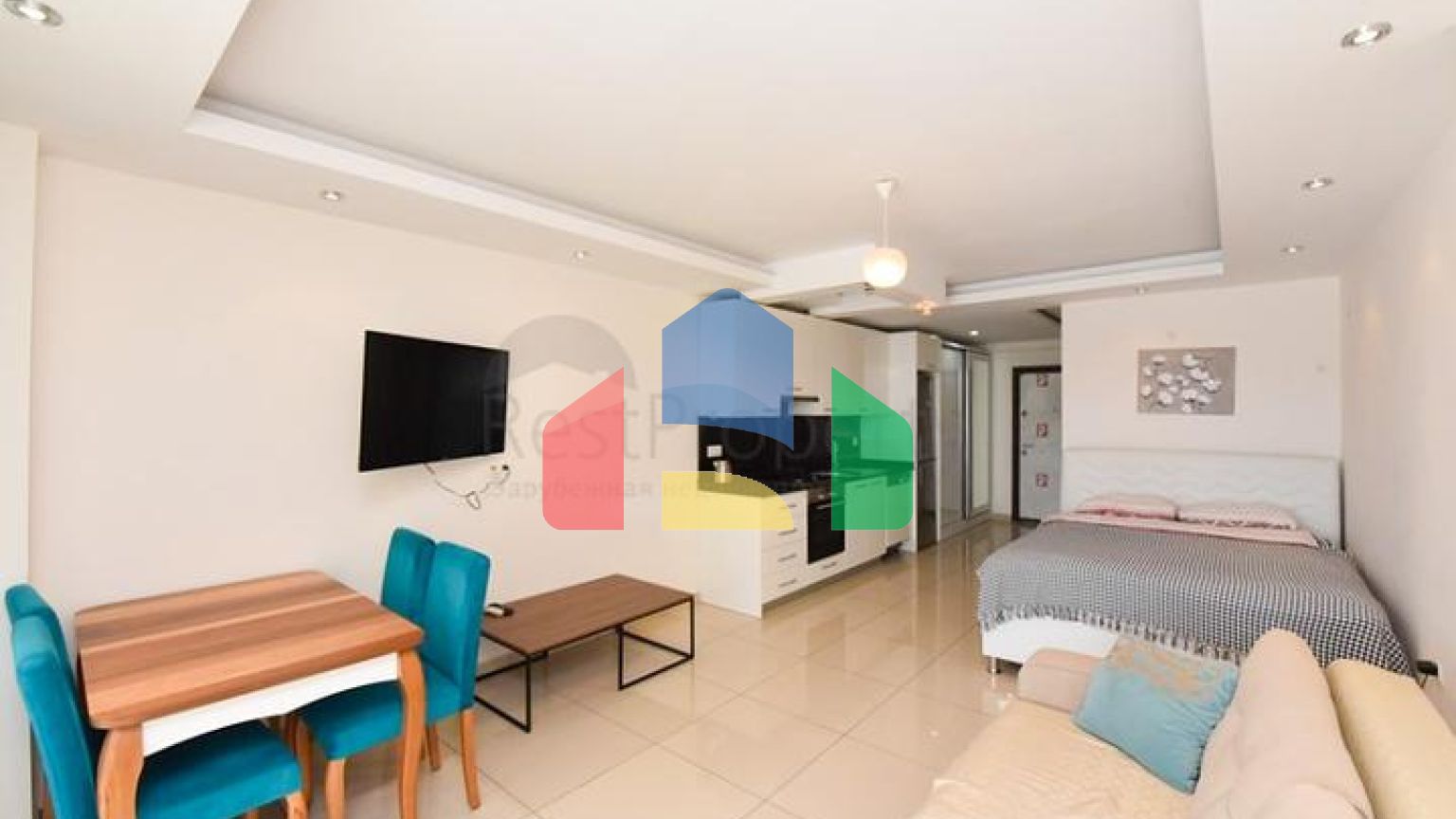 Квартира-студія в центральному районі Аланії