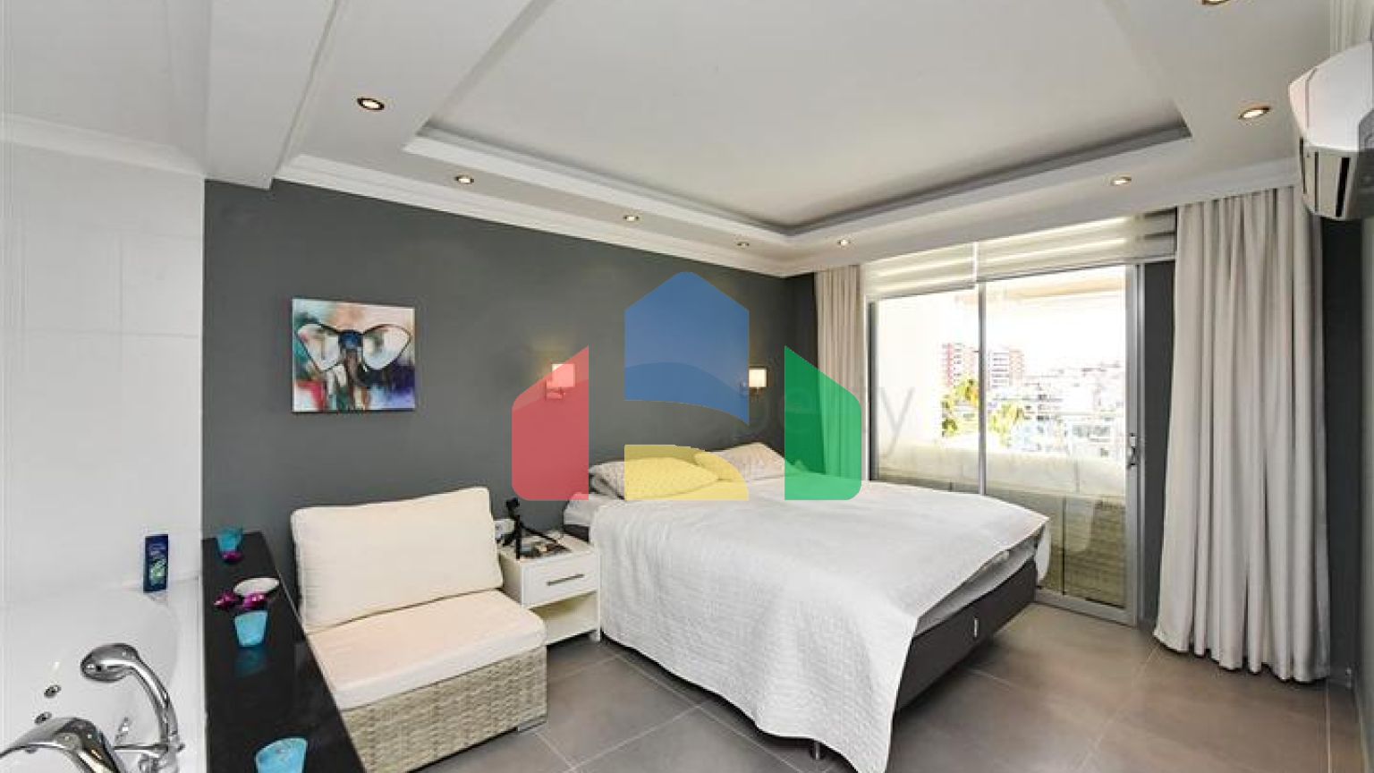 Апартаменты 3+1 в Джикджилли