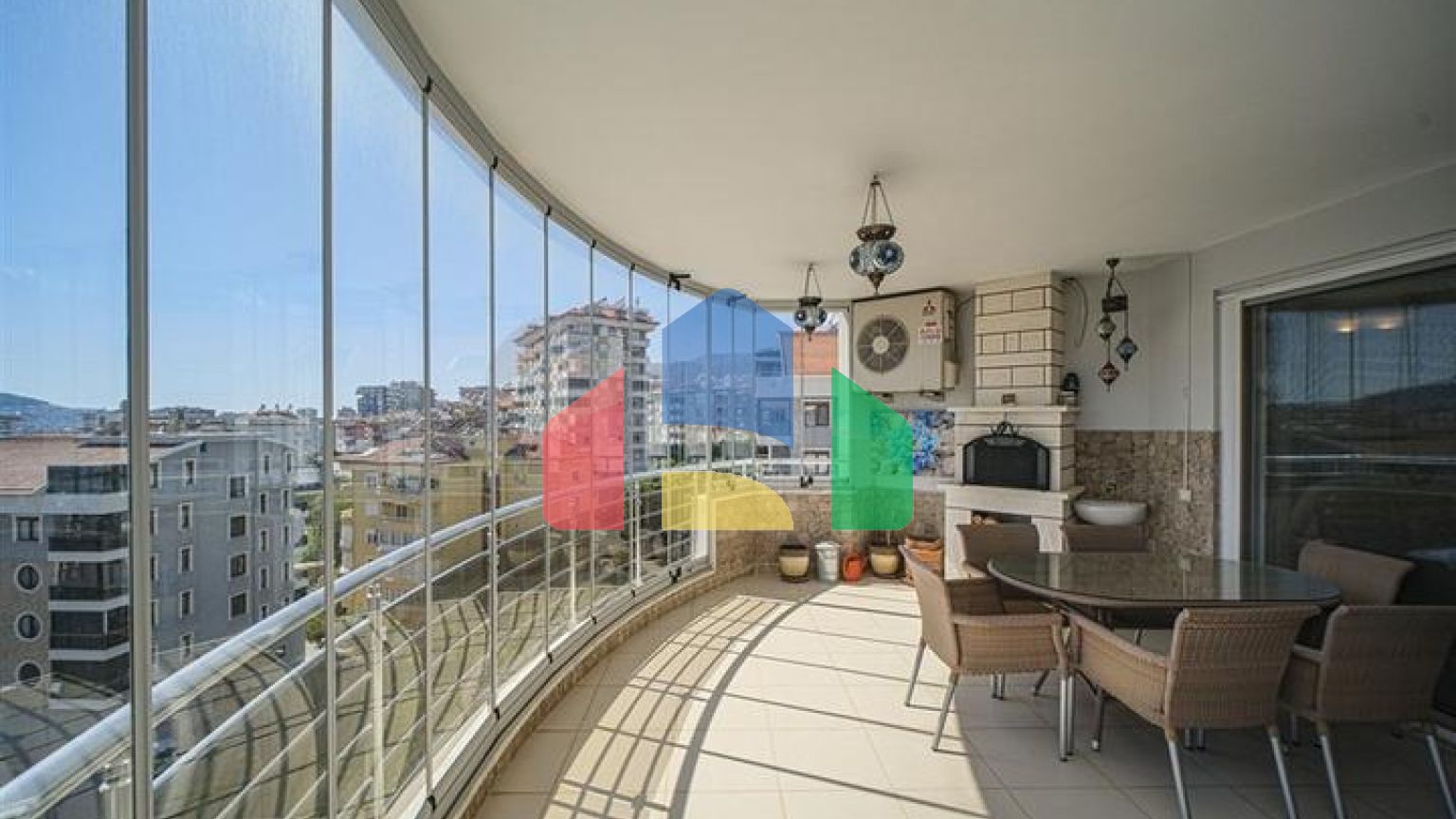 Уютная квартира 2+1 в жилом комплексе с инфраструктурой в районе Джикджилли