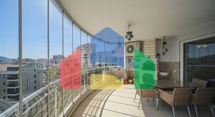 Уютная квартира 2+1 в жилом комплексе с инфраструктурой в районе Джикджилли