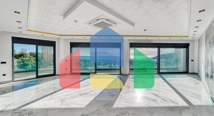 Современная роскошная вилла в центре Джикджилли с панорамным видом на море