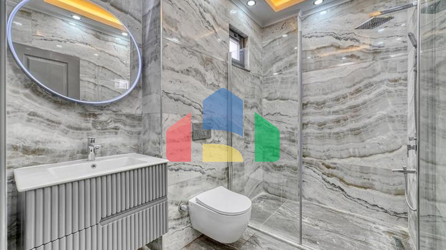 Современная роскошная вилла в центре Джикджилли с панорамным видом на море