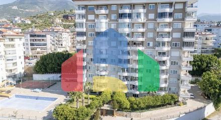 Cozy 1+1 apartment in a modern residential complex with rich infrastructure