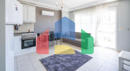 Cozy 1+1 apartment in a modern residential complex with rich infrastructure