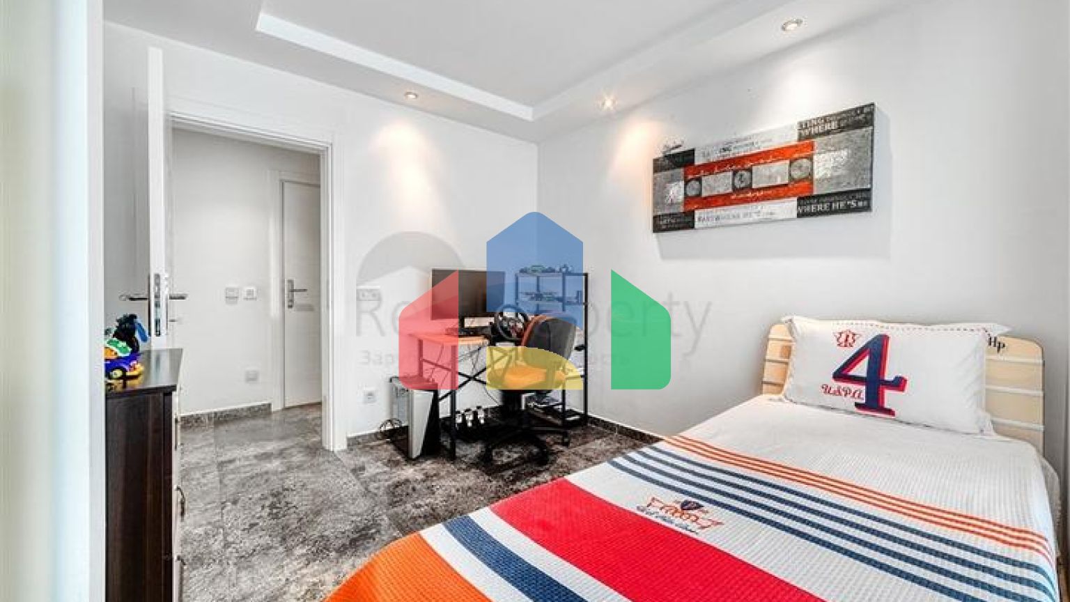 Мебльована квартира плануванням 2 + 1 під ВНЖ в районі Джікджіллі