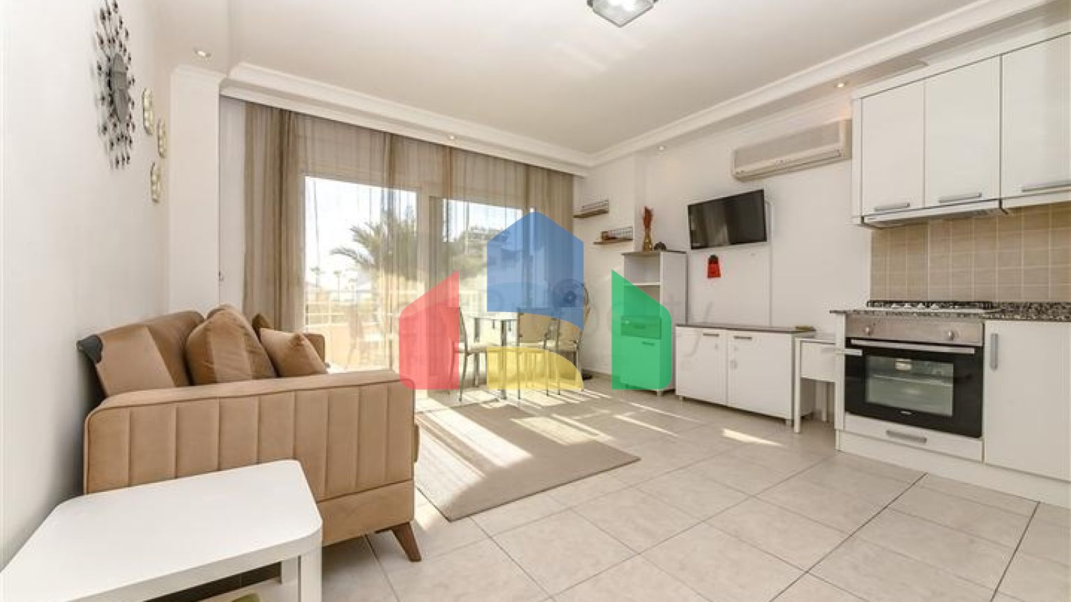 Квартира 1 + 1 в районі Джікджіллі