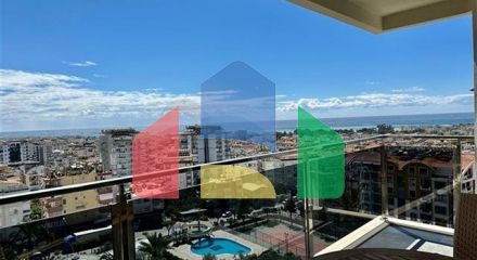 2+1 apartment with beautiful sea view