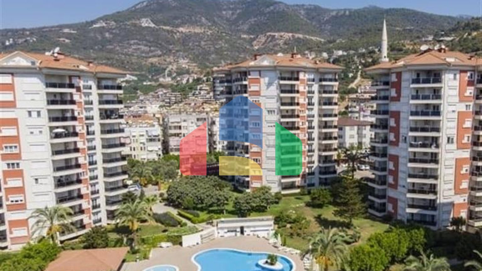 Квартира 2 + 1 з прекрасним видом на море