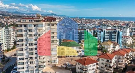 Апартаменты 1+1 в районе Джикджилли