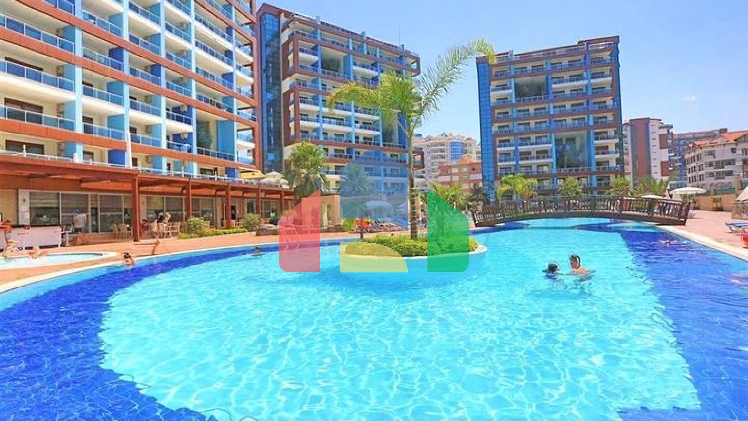 Простора квартира 1 + 1 в районі Джікджіллі