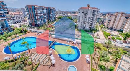 Spacious 2+1 apartment near the Alanium shopping center