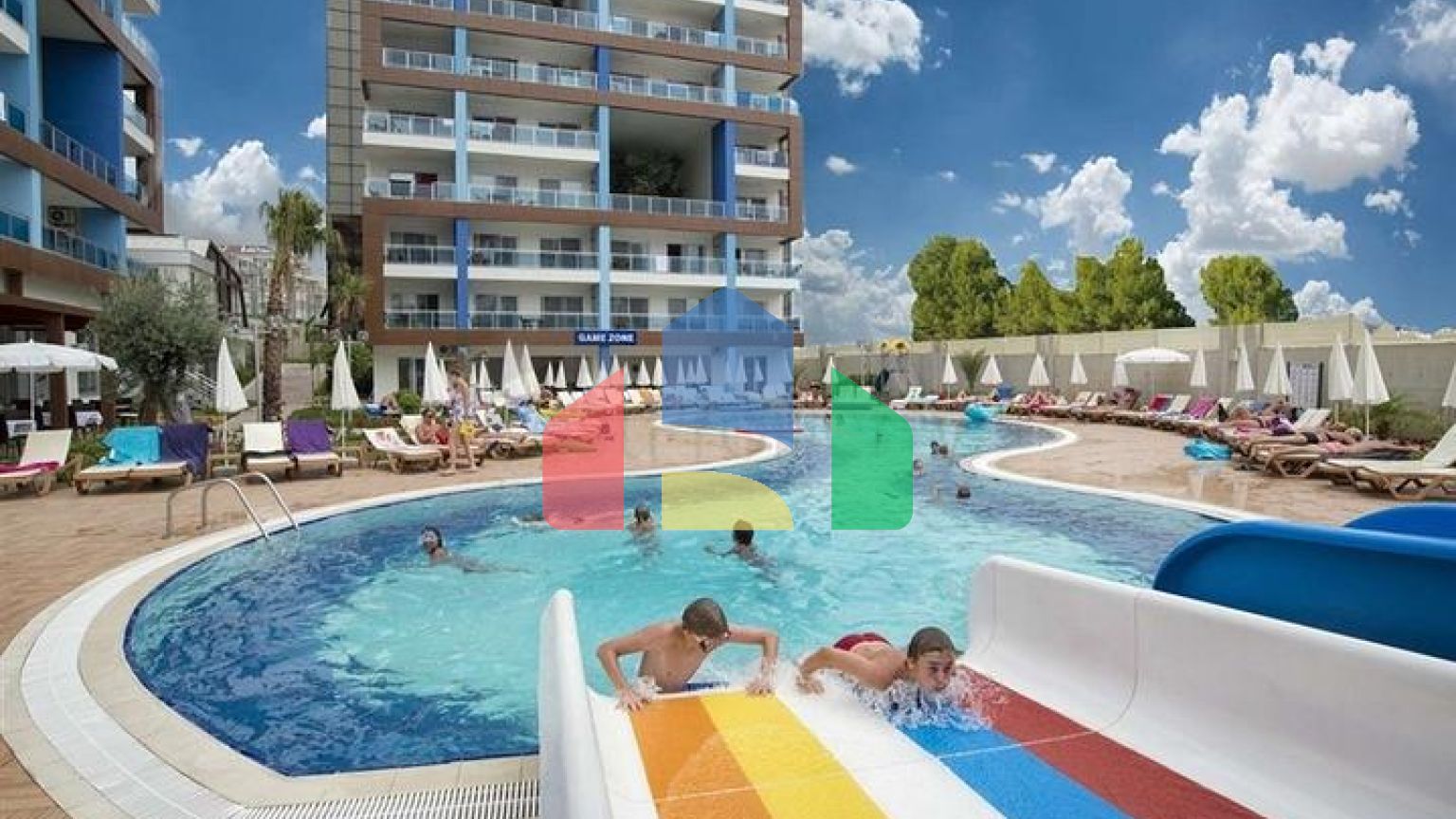 Простора квартира 1 + 1 в районі Джікджіллі