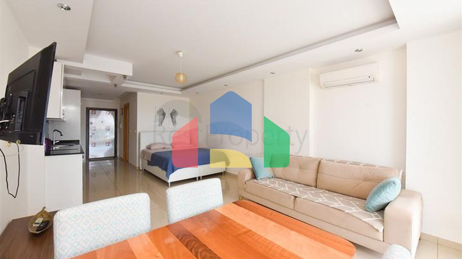 Квартира-студія в центральному районі Аланії