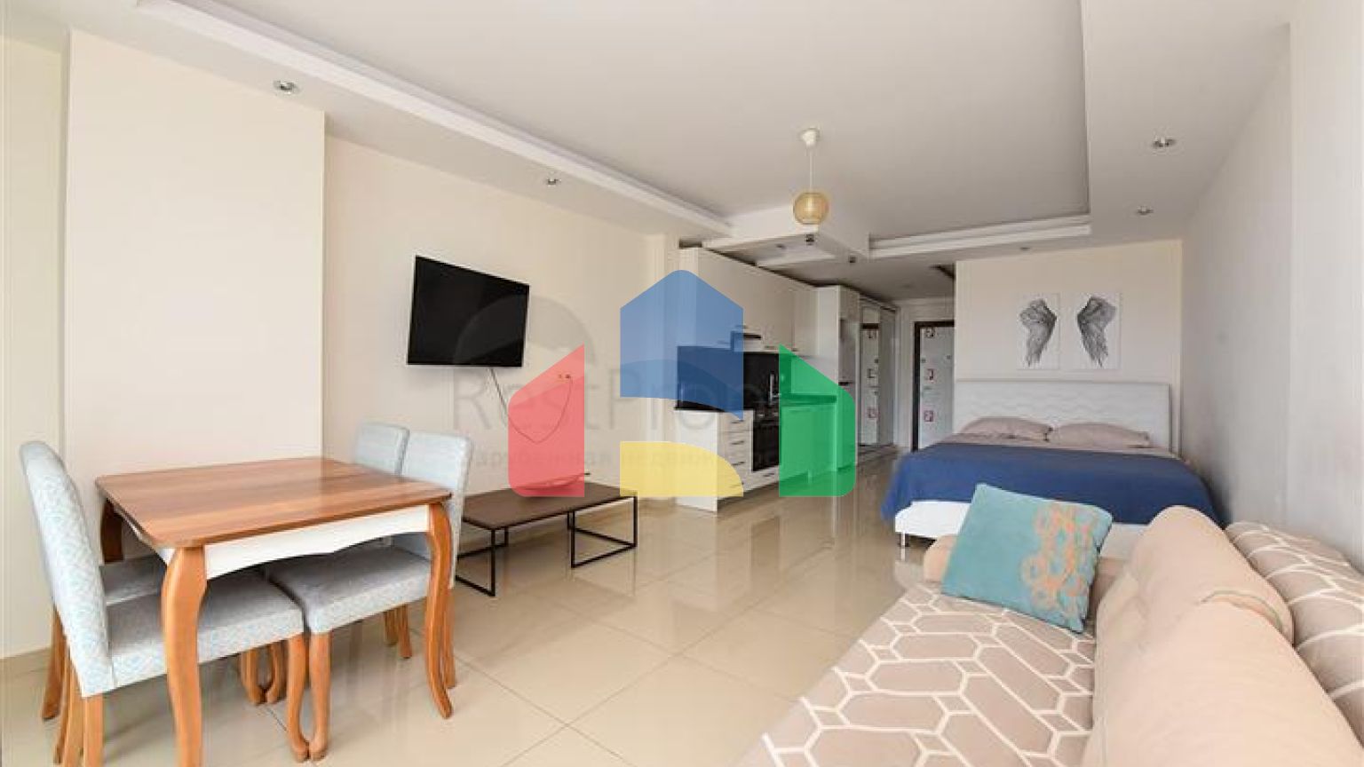 Квартира-студія в центральному районі Аланії