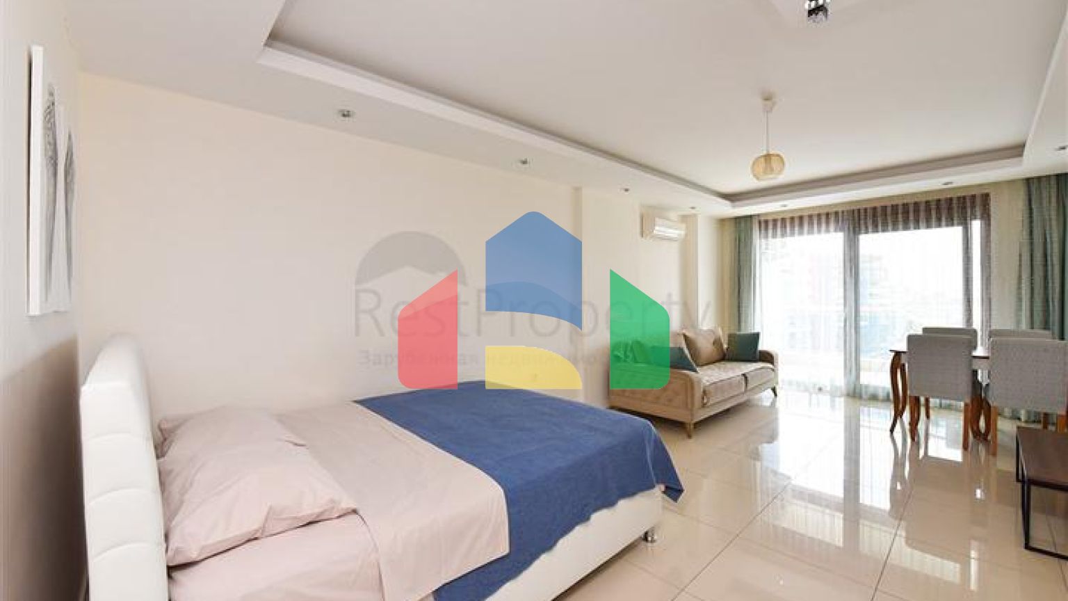 Квартира-студія в центральному районі Аланії