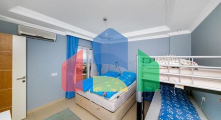 Пентхаус 4 + 1 з видом на море в Джікджіллі