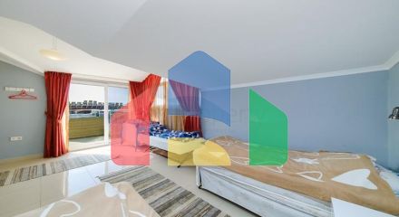 Пентхаус 4 + 1 з видом на море в Джікджіллі