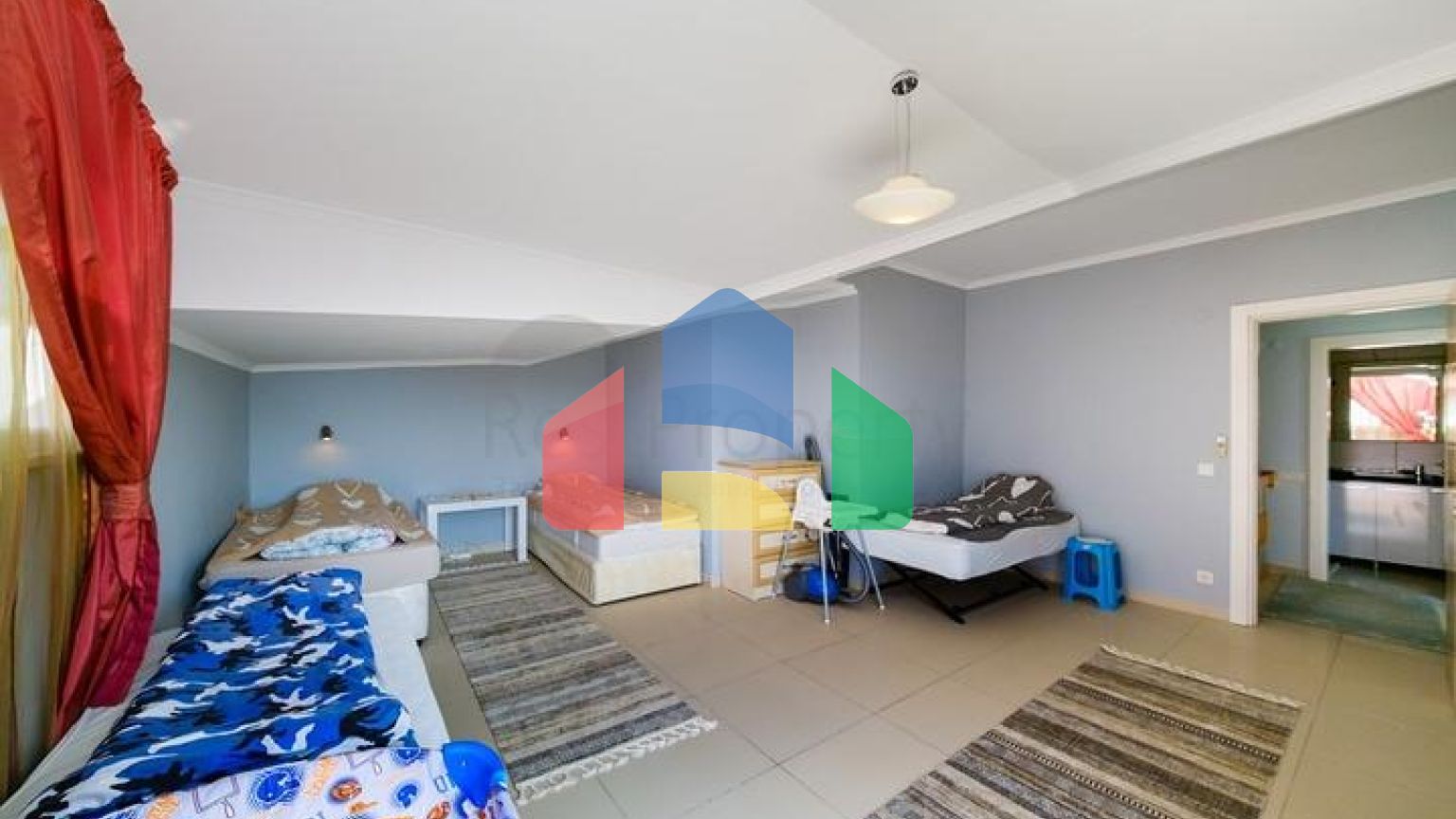 Пентхаус 4 + 1 з видом на море в Джікджіллі