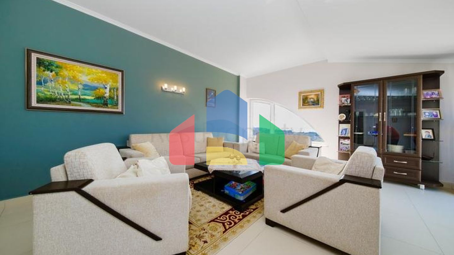 Пентхаус 4 + 1 з видом на море в Джікджіллі