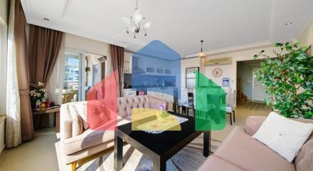 Пентхаус 4 + 1 з видом на море в Джікджіллі