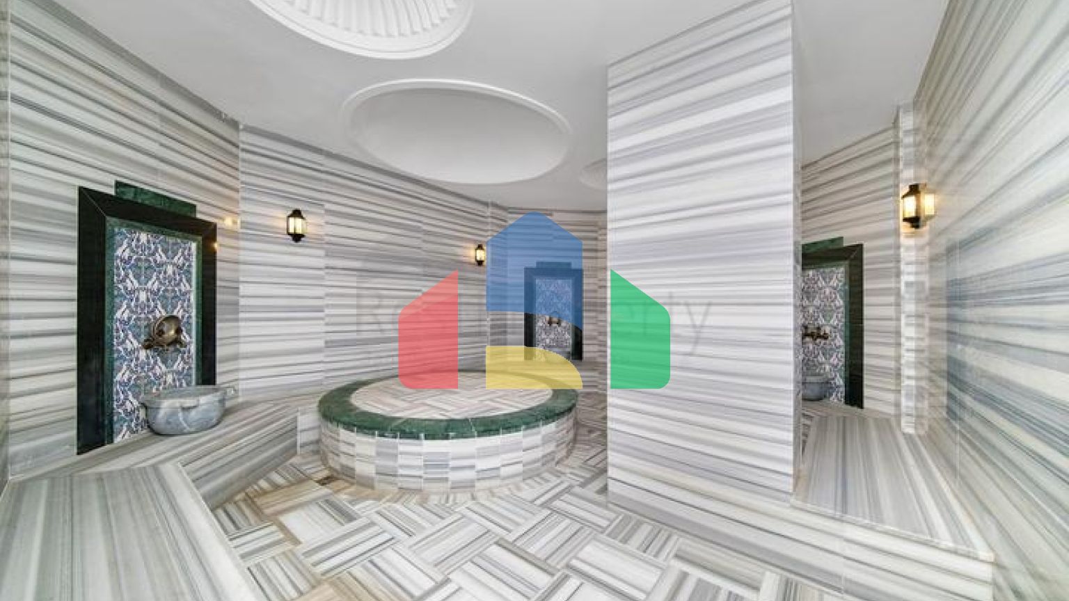 Пентхаус 4 + 1 з видом на море в Джікджіллі