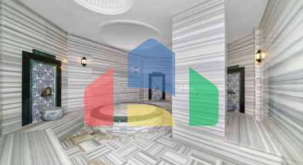 Пентхаус 4 + 1 з видом на море в Джікджіллі