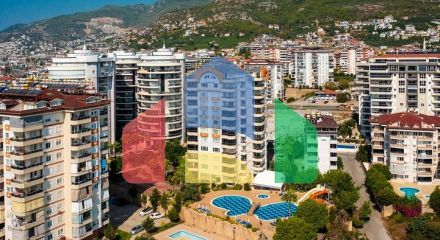 Пентхаус 4 + 1 з видом на море в Джікджіллі