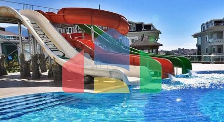 Простора квартира 2+1 в центральному районі Аланії