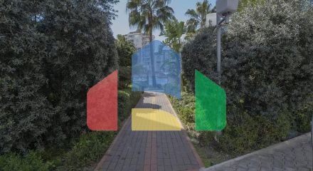 Простора квартира 1+1 в центральному районі Аланії