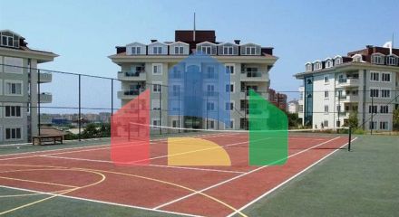 Простора квартира 3 + 1 в районі Джікджіллі