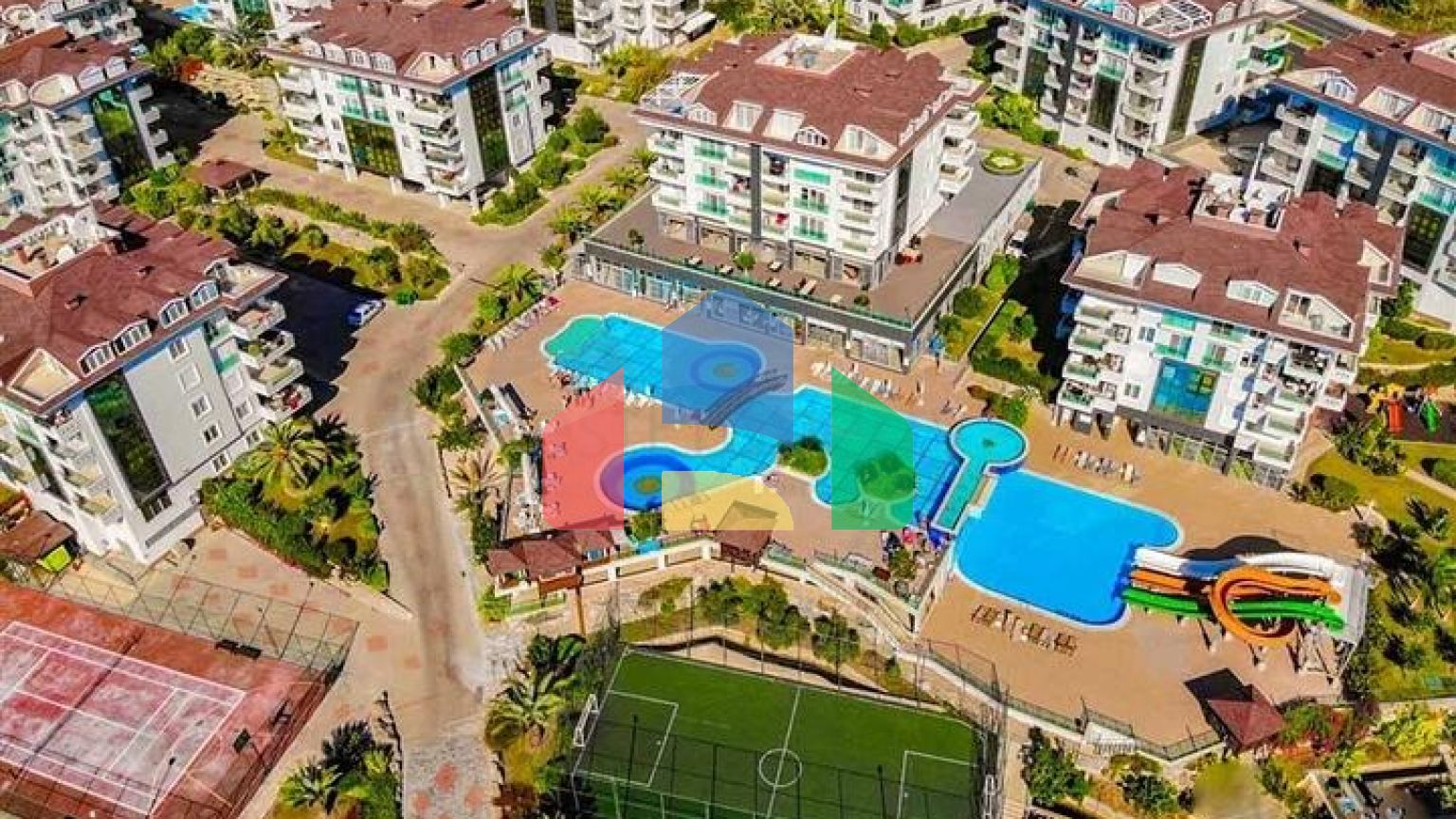 Простора квартира 3 + 1 в районі Джікджіллі