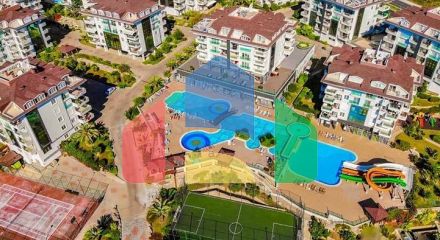 Простора квартира 3 + 1 в районі Джікджіллі