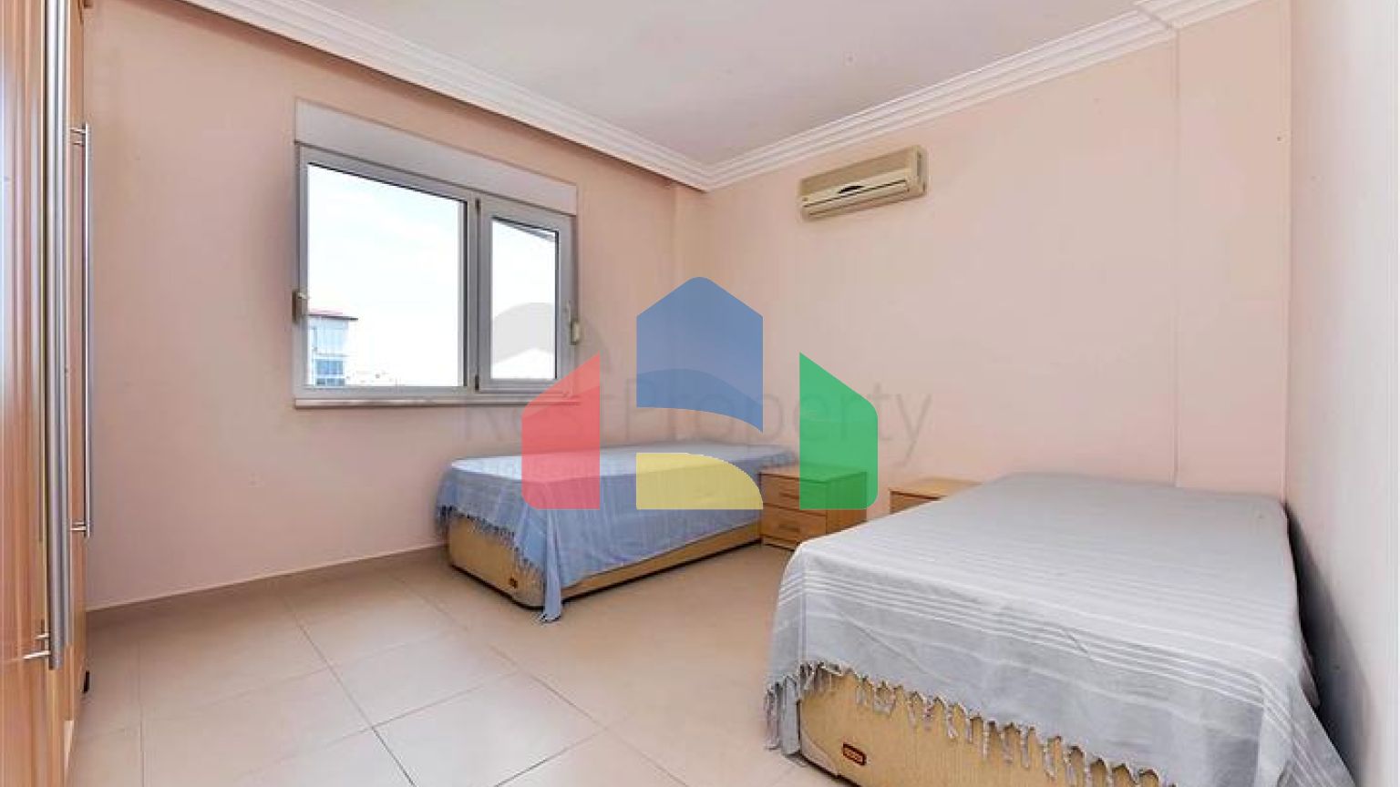 Квартира 2+1 в сучасному комплексі з видом на море та інфраструктурою