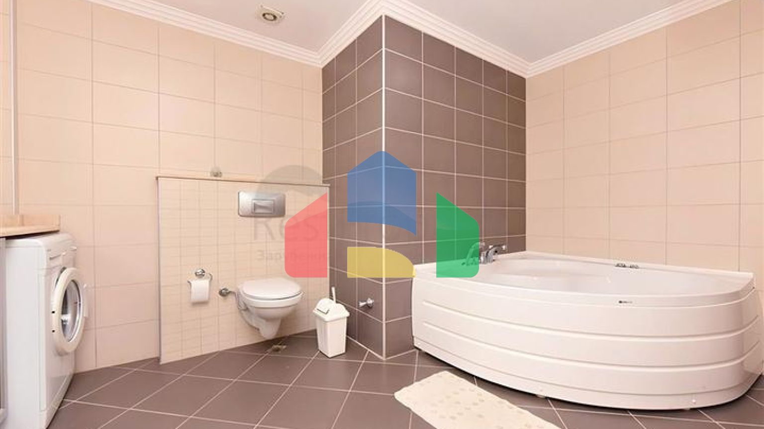 Квартира 2+1 в сучасному комплексі з видом на море та інфраструктурою