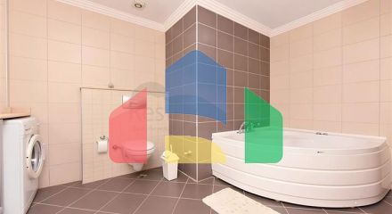 Квартира 2+1 в сучасному комплексі з видом на море та інфраструктурою