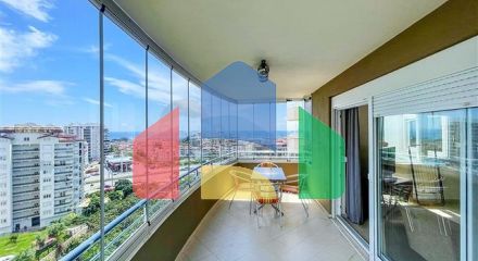 Квартира 2+1 в сучасному комплексі з видом на море та інфраструктурою