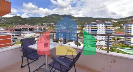 Квартира 2+1 в сучасному комплексі з видом на море та інфраструктурою