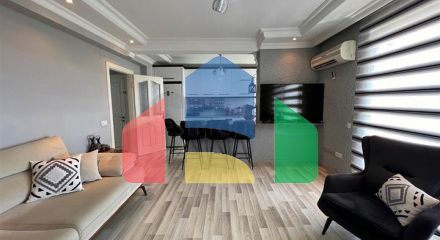Меблированная квартира с планировкой 2+1 в районе Джикджилли