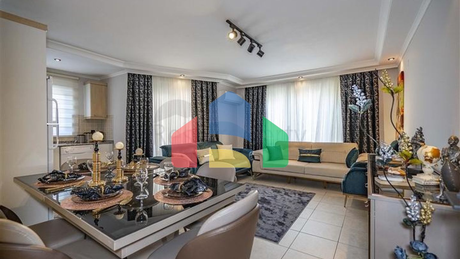 Апартаменти 2 + 1 в районі Джікджіллі