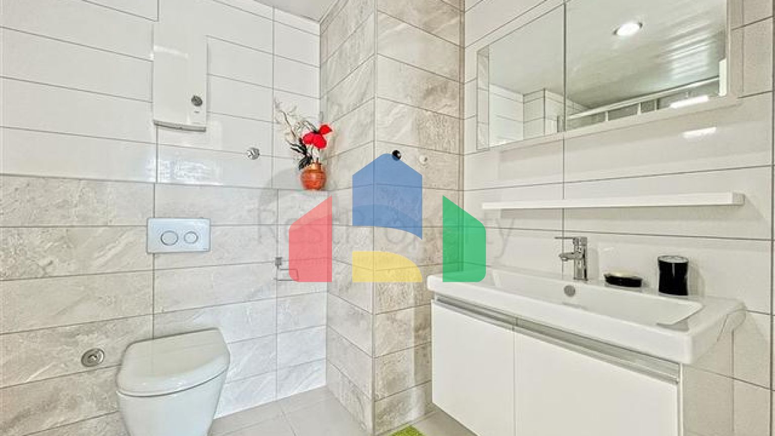 Світла квартира 2 + 1 в районі Джікджіллі