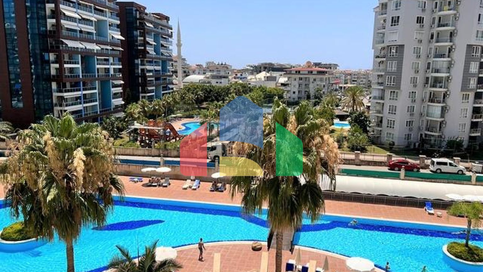 Студия в знаменитом и востребованном комплексе в районе Джикджилли