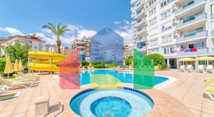Modern apartment in a complex with rich infrastructure in the very center of the city