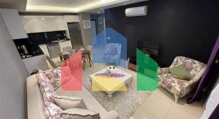 One-bedroom apartment with a beautiful view of the infrastructure