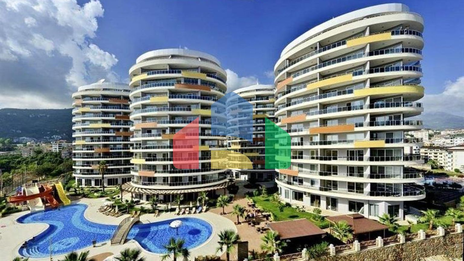 Квартири 1 + 1 з панорамним видом на аланійську фортецю