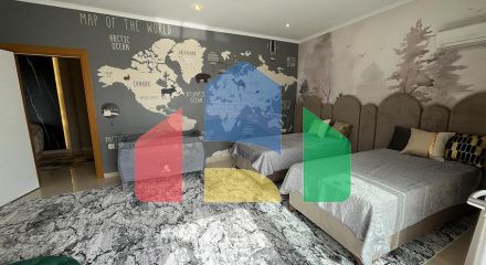 Просторий пентхаус 4+1 у популярному житловому комплексі в районі Джікджіллі