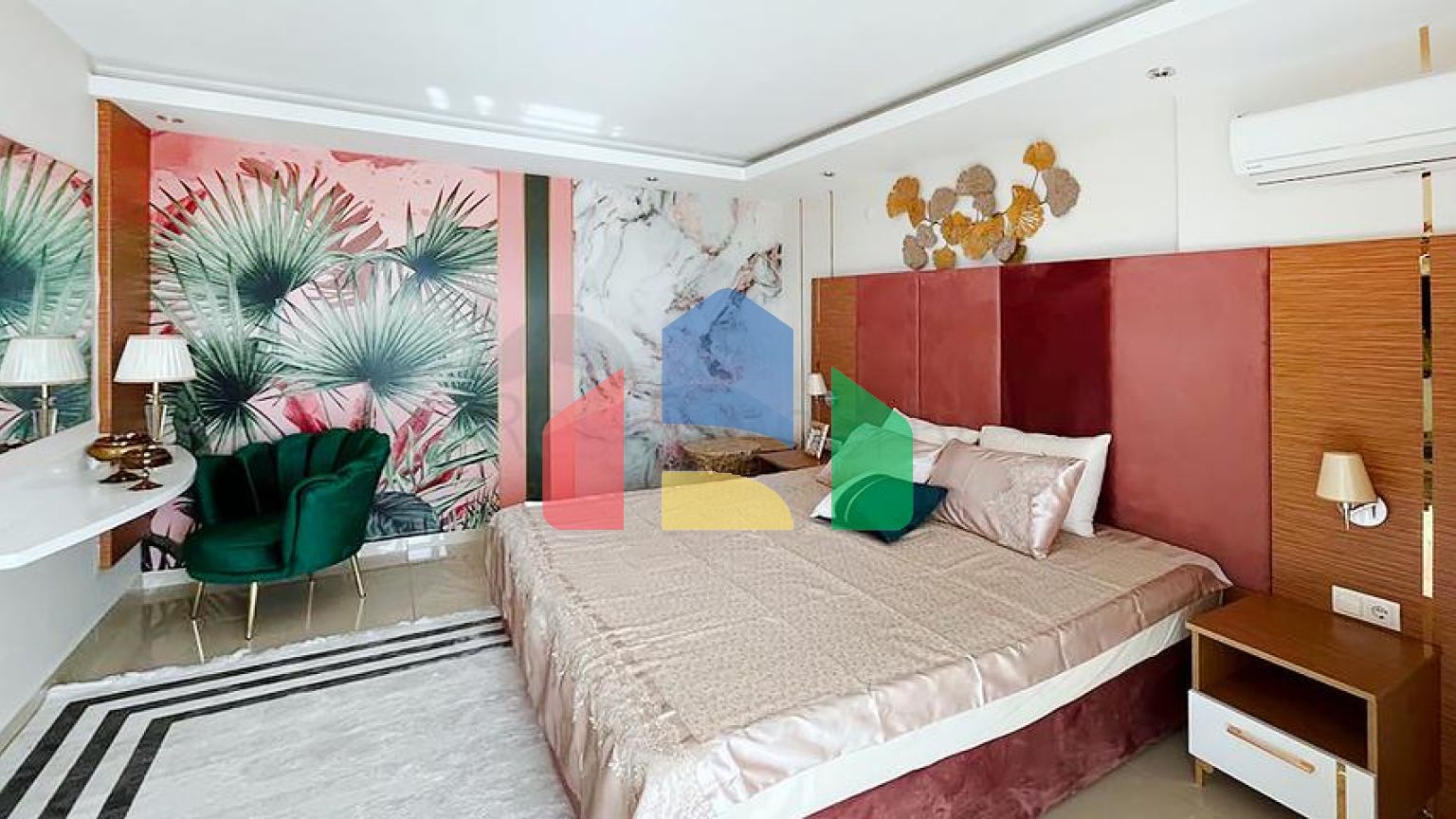 Просторий пентхаус 4+1 у популярному житловому комплексі в районі Джікджіллі