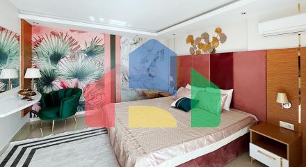 Просторий пентхаус 4+1 у популярному житловому комплексі в районі Джікджіллі