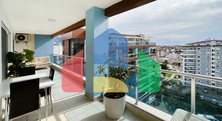 Просторный пентхаус 4+1 в популярном жилом комплексе в районе Джикджилли